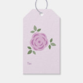 Sweet Floral Pattern Cadeaulabel (Voorkant)