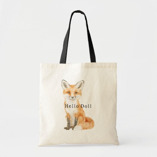Sweet Fox Tote Bag (Voorkant)