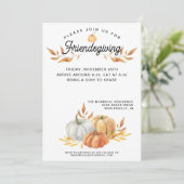 Sweet Friendsgiving Invitation Kaart (Staand voorkant)
