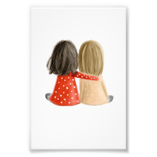 Sweet Friendship Mini Print Wall Art Foto Afdruk