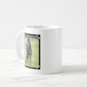 Sweet Friesian Horse Coffee Mok (Voorkant links)