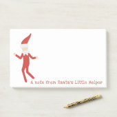 Sweet & Gekke kerstman, gepersonaliseerd Post-it® Notes (Op bureau)