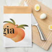Sweet Georgia Peaches Kitchen Towel Theedoek (Quarter Fold)