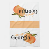 Sweet Georgia Peaches Kitchen Towel Theedoek (Verticaal)