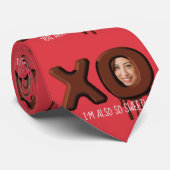 SWEET gepersonaliseerd grappig Valentijn chocolade Stropdas (Opgerold)