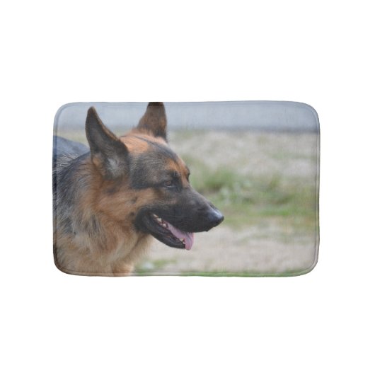 Sweet German Shepherd Dog Badmat (Voorkant)