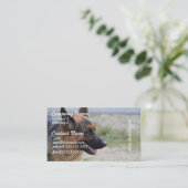 Sweet German Shepherd Dog Visitekaartjes (Staand voorkant)