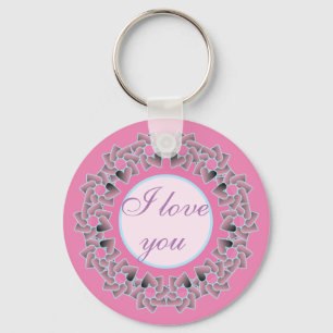 Sweet Gifts en Favors Floral Design. Sleutelhanger