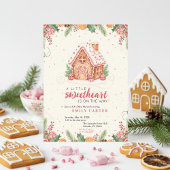 Sweet Gingerbread Baby Shower Kaart