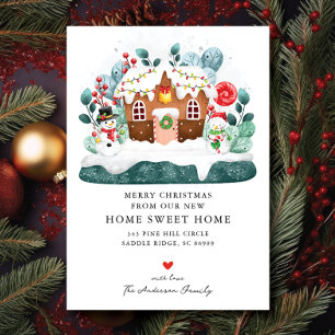 Sweet Gingerbread House Bewegende aankondiging