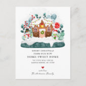 Sweet Gingerbread House Bewegende aankondiging (Voorkant)