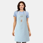 Sweet Gingerbrood House Decorting Party Apron Schort (Gedragen)