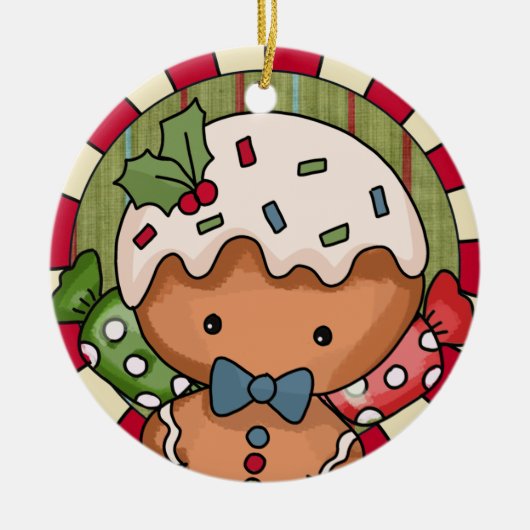 Sweet Gingerbrood Ornament (Voorkant)