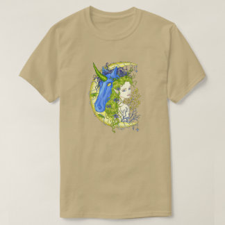 Sweet girl en eenhoorntekening t-shirt