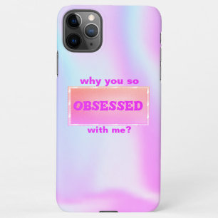 Sweet Girly Holographic iPhone 11Pro Max Hoesje