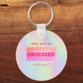 Sweet Girly Holographic Sleutelhanger (Voorkant)