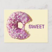SWEET Glazed Donut Briefkaart (Voorkant)