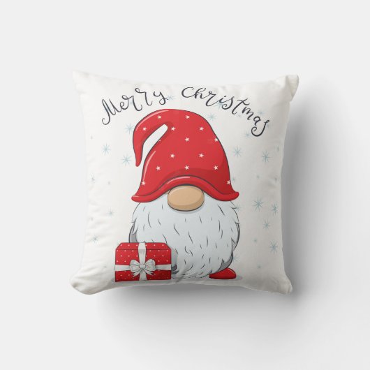 "SWEET GNOME/DIFFERENT SIDE" CHRISTMAS PILLOW KUSSEN (Voorkant)