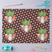 Sweet Gnome past kleur aan Tissuepapier (Craft)