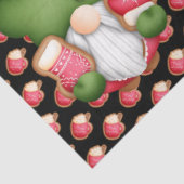 Sweet Gnome past kleur aan Tissuepapier (Detail)