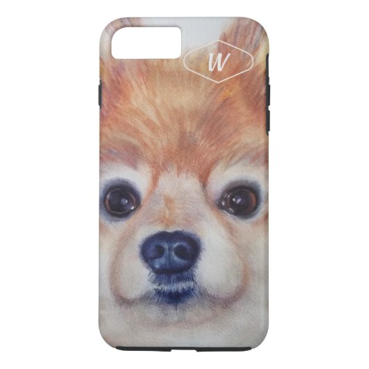 SWEET GOLDEN POMERANIAN Case-Mate iPhone CASE (Achterkant)