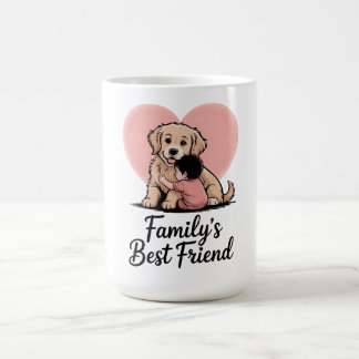 Sweet Golden Retriever Dog "Beste vriend van de fa Koffiemok