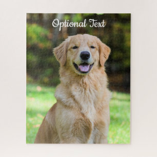 Sweet Golden Retriever Dog Legpuzzel