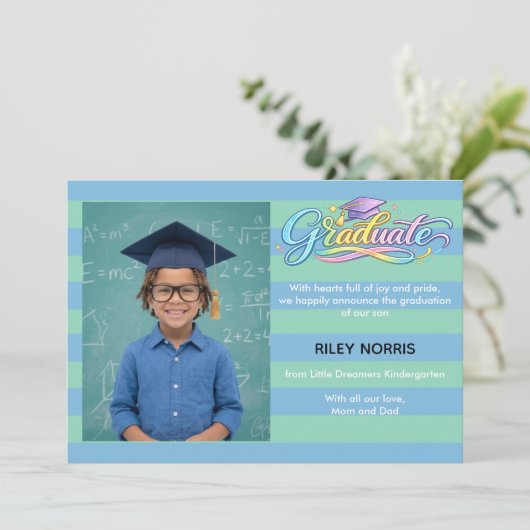 Sweet Graduate Announcement  (Staand voorkant)