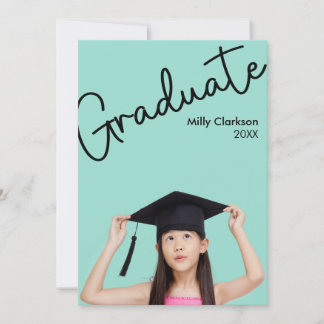 Sweet Graduate for Kids Invitation Aankondiging