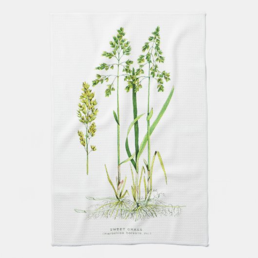 Sweet Grass Botanical Theedoek (Verticaal)