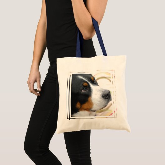 Sweet Greater Swiss Mountain Dog Tote Bag (Voorkant (product))