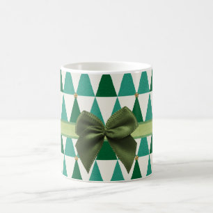 Sweet Green Sparkle-kerstMok Koffiemok