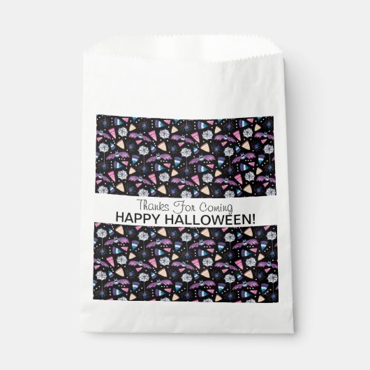 Sweet Halloween Personnalisé Fête Favoriser Sacs (Devant)