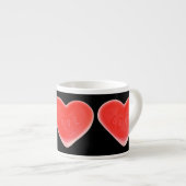 Sweet Heart Black espresso mug (Devant droit)