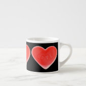 Sweet Heart Black espresso mug (Droite)