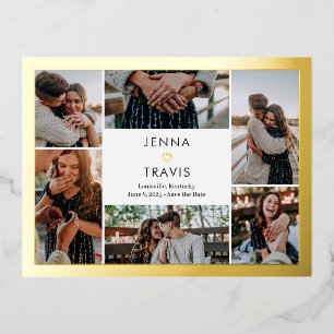 Sweet Heart FOLIE Collage Sparen het Briefkaart va