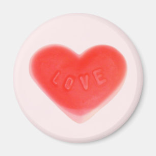 Sweet Heart Pink fridge magnet Magneet