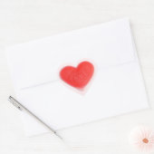 Sweet Heart Pink sticker hart (Envelop)