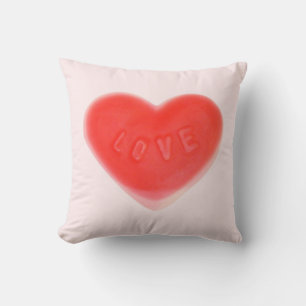 Sweet Heart Roze 'I Love You' roze kussen weggooie