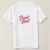 Sweet Heart  T-shirt (Design achterkant)