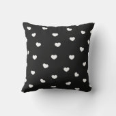 Sweet Hearts Aangepaste fotoserie / houtskool Kussen (Achterkant)