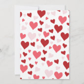 Sweet Hearts Baby shower élégant Invitation (Dos)