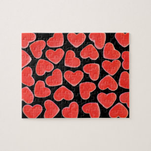 Sweet Hearts Black puzzel