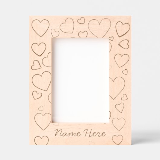 Sweet Hearts Personalized Engraved Frame Gegraveerde Lijstjes (Voorkant)