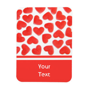 Sweet Hearts premium "text" magnet Magneet