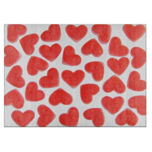 Sweet Hearts snijboard Snijplank (Voorkant)