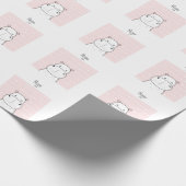 Sweet Hippo Cadeaupapier (Hoek)