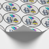 Sweet Hippo Cadeaupapier (Hoek)