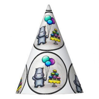 Sweet Hippo Feesthoedjes