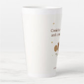 Sweet Holiday | Cookies, Cocoa, and Cozy Nights  Latte Mok (Voorkant)